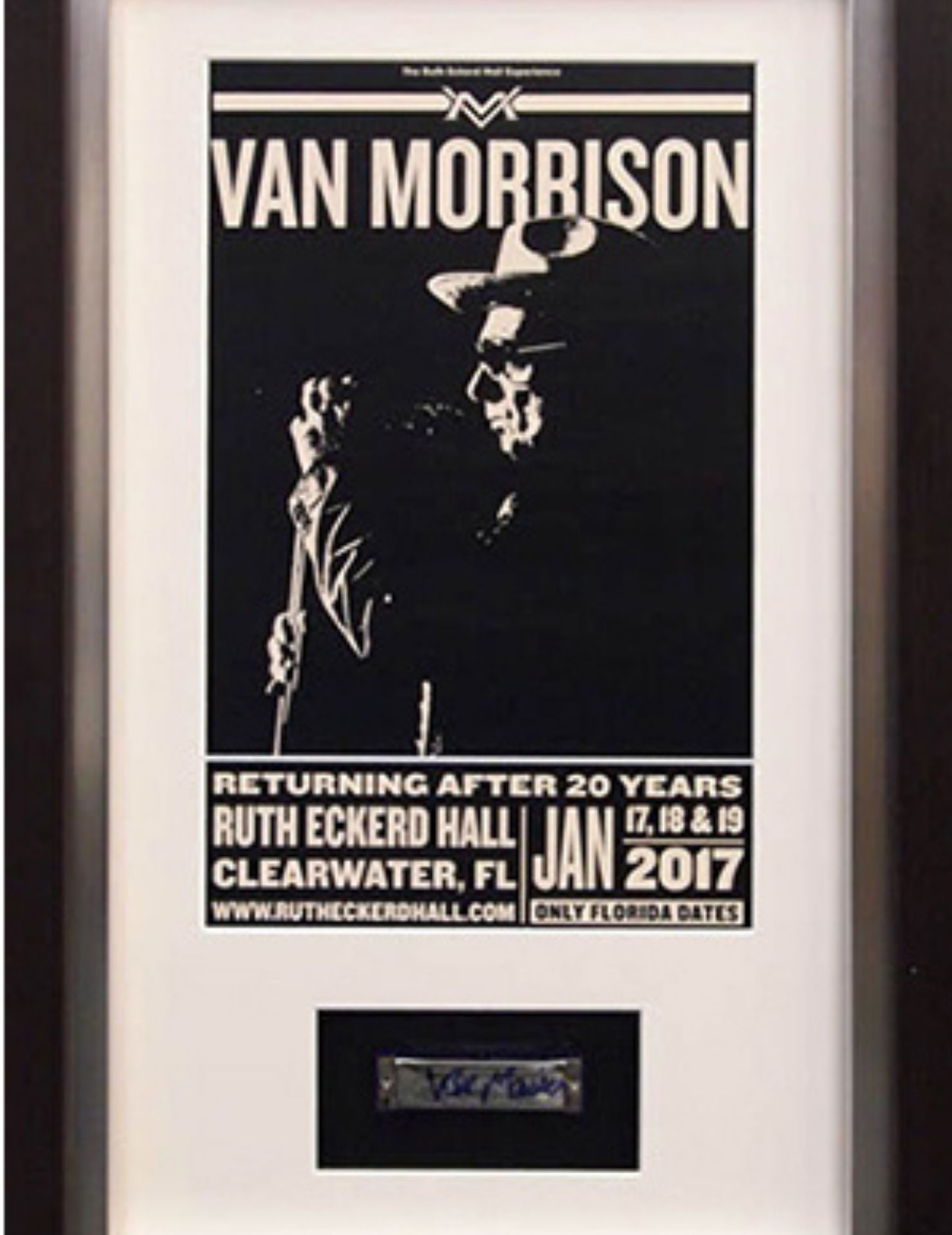 Van Morrison Poster Framing