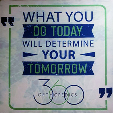 Motivational typography wall art by My Favorite Art Place