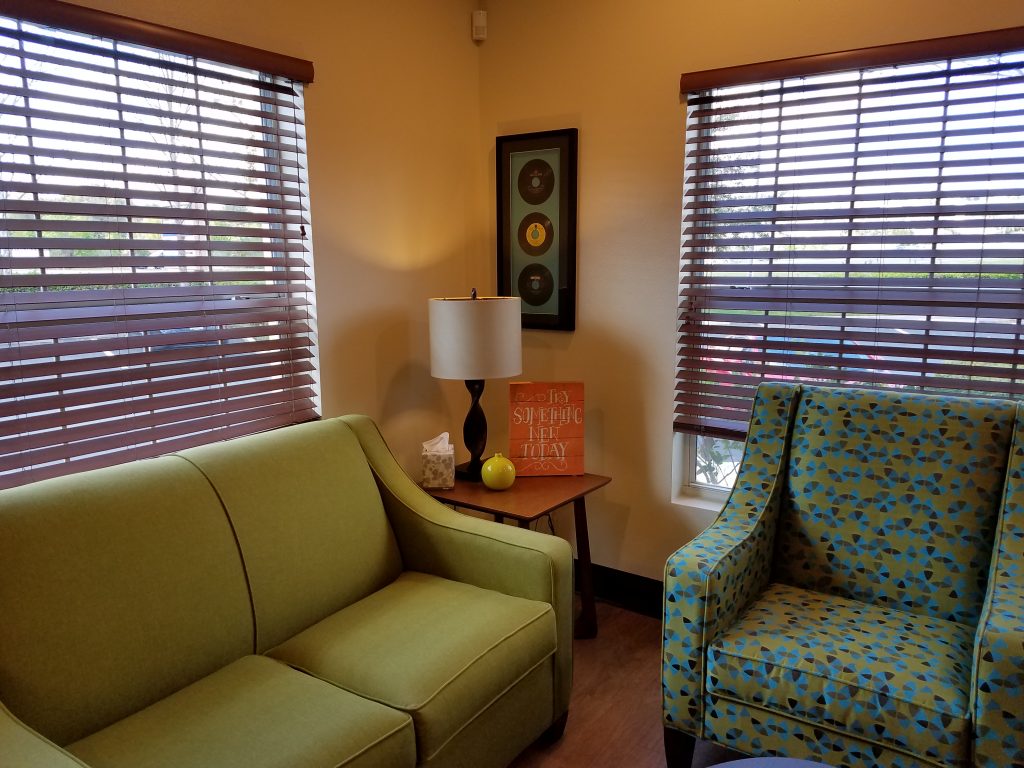 Cozy waiting room wall art by My Favorite Art Place