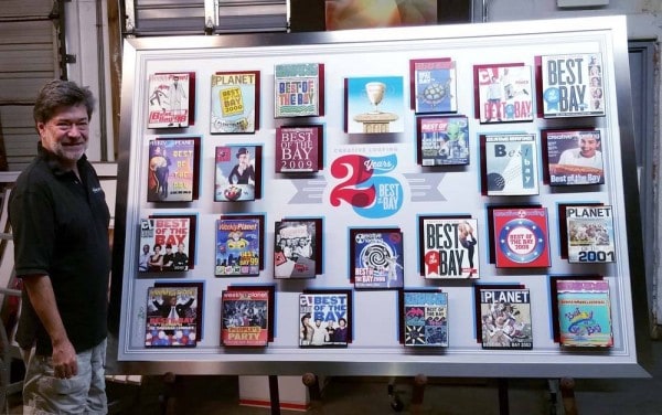 3D Art Display by My Favorite Art Place