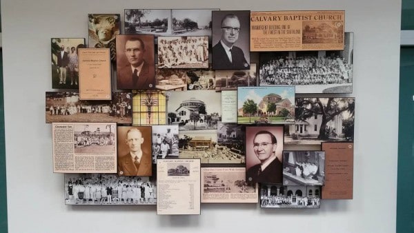 Heritage photo collage wall display by My Favorite Art Place