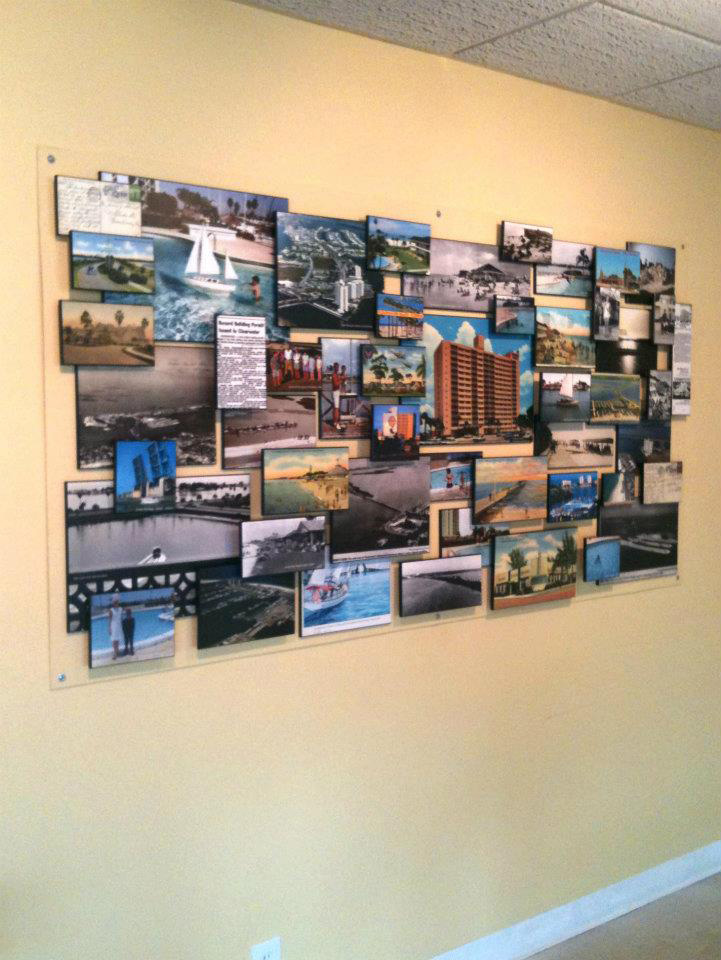 Travel photo collage wall art by My Favorite Art Place