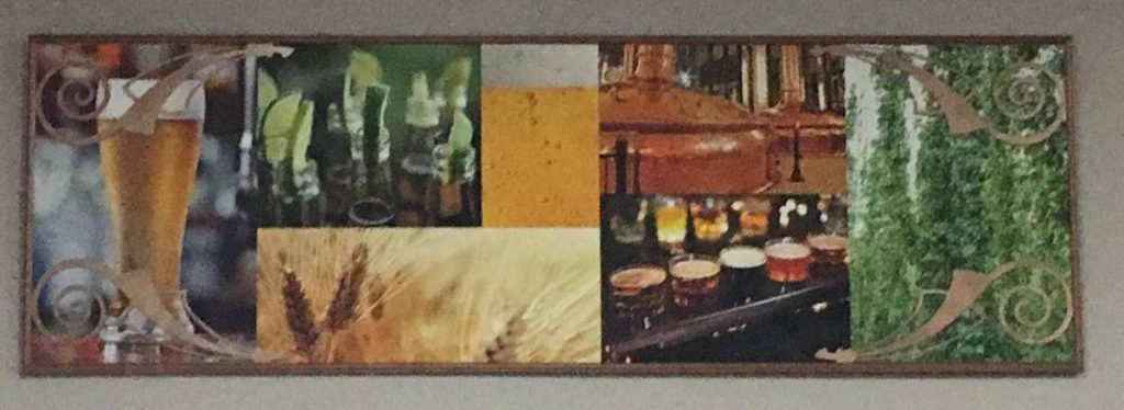 Rustic abstract artwork panel by My Favorite Art Place