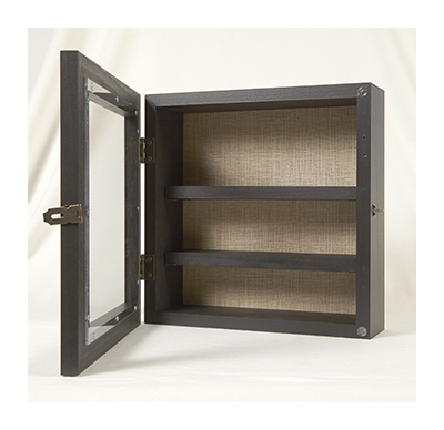 Shadow Box with Door & Shelves