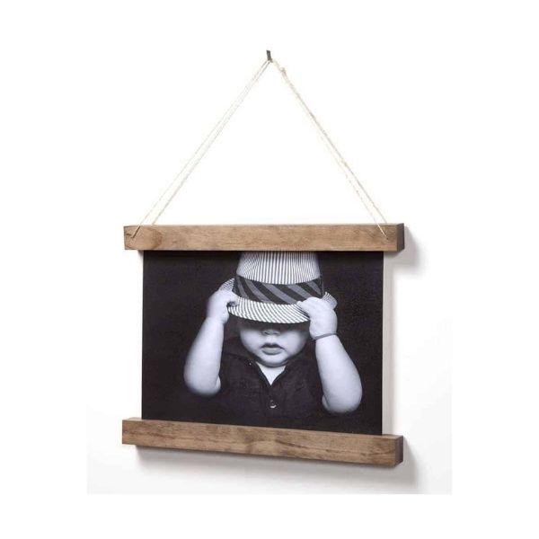 Wood Hanging Canvas