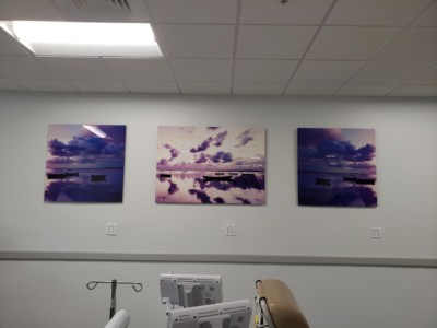 Medical office wall art display - My Favorite Art Place