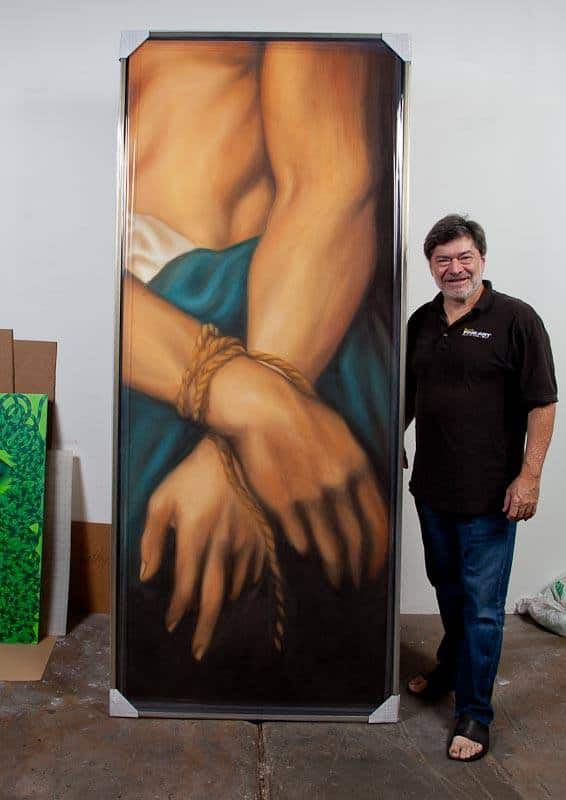 Figurative portrait canvas art by My Favorite Art Place