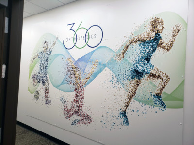 Abstract illustration canvas by My Favorite Art Place