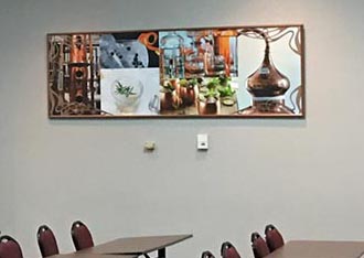 Conference room panoramic wall art by My Favorite Art Place