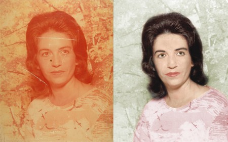 Portrait color correction restoration by My Favorite Art Place