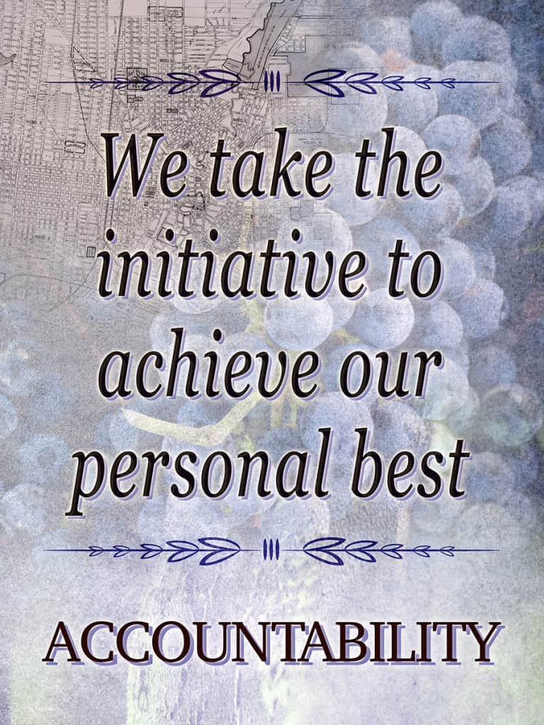 Customer service values canvas art by My Favorite Art Place