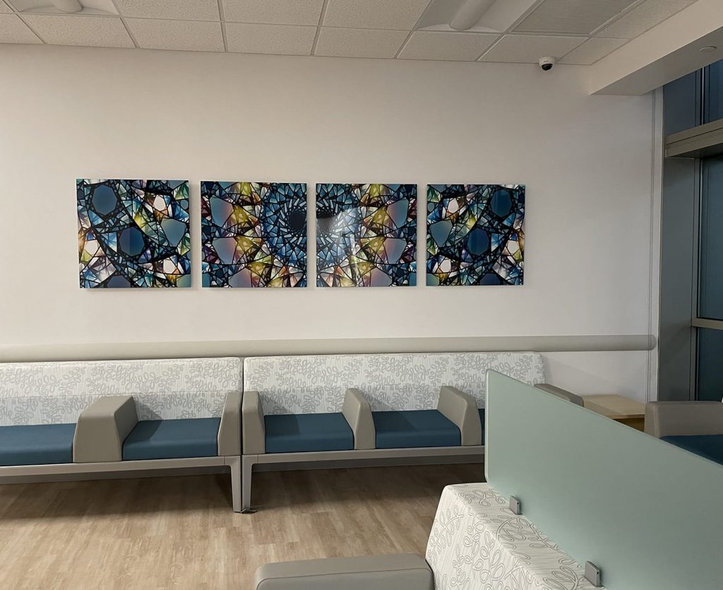 Waiting room abstract art series by My Favorite Art Place