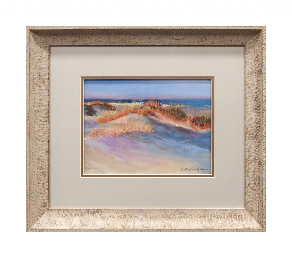 Beach shoreline painting framed art by My Favorite Art Place