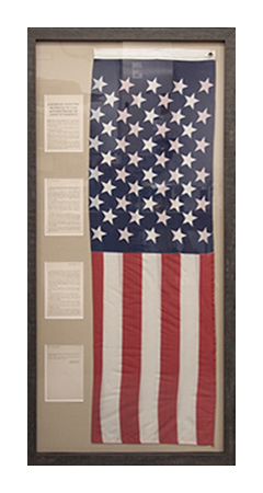 Shadow Box Framing United States Flag