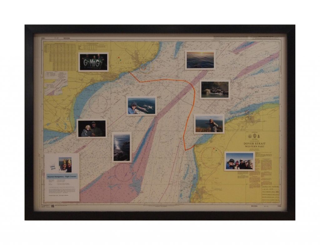 Custom map memory collage frame by My Favorite Art Place