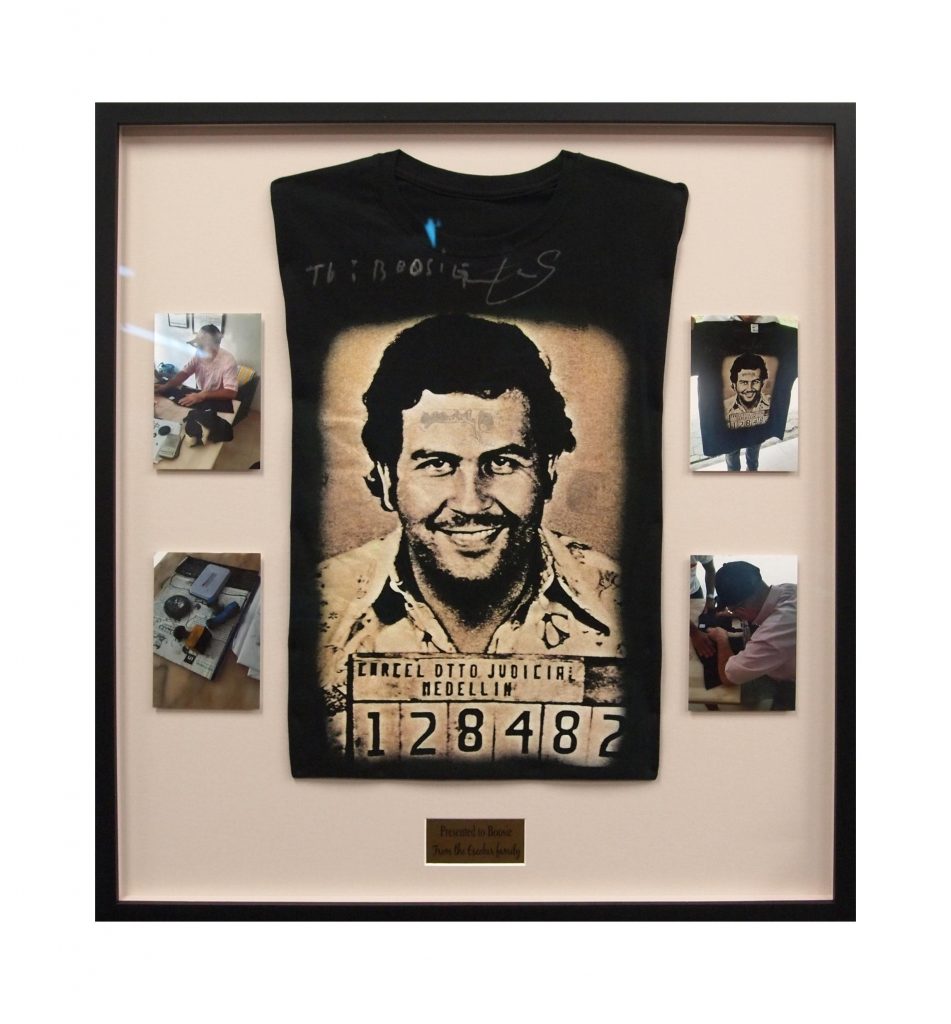 Memorial portrait shadow box frame by My Favorite Art Place