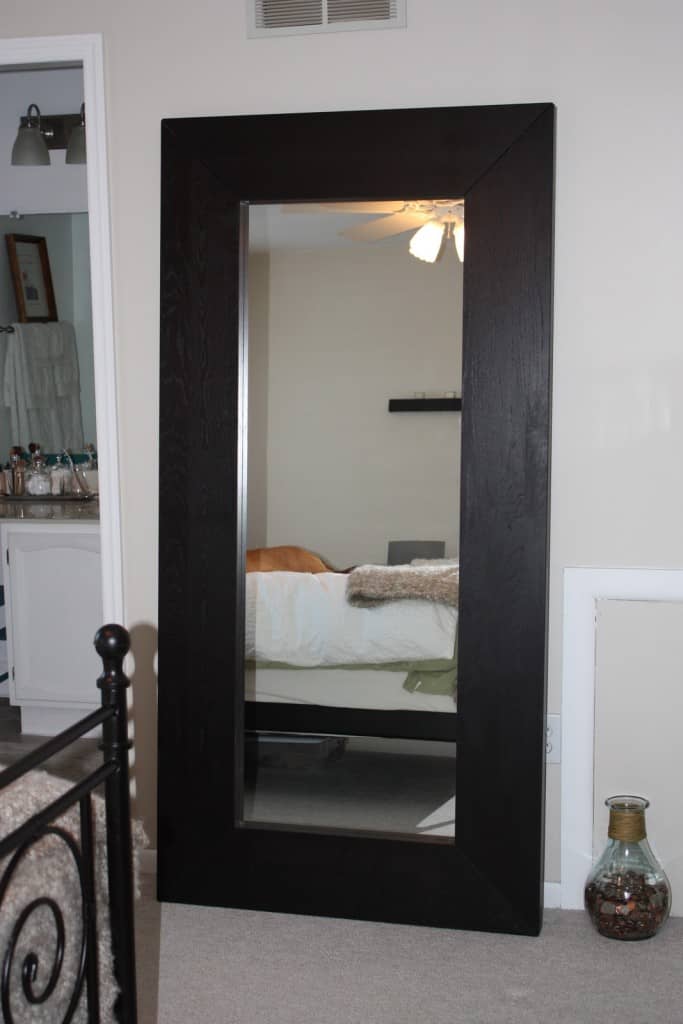 Full length mirror styling by My Favorite Art Place