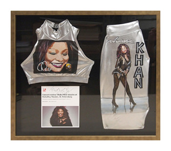 Custom framed music memorabilia by My Favorite Art Place