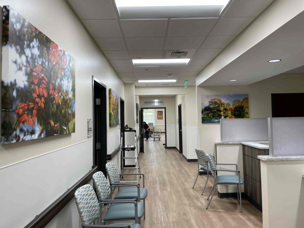 Modern clinic reception art by My Favorite Art Place