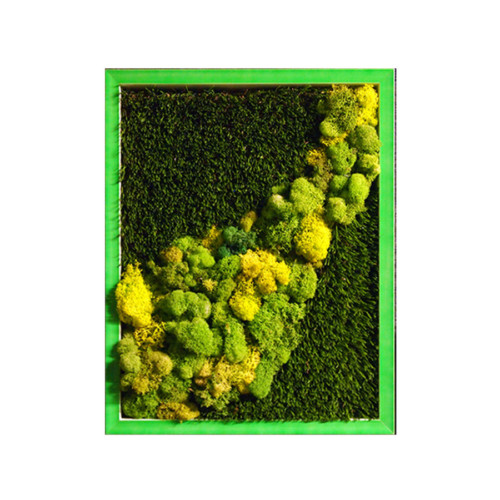 Curved moss design artwork by My Favorite Art Place