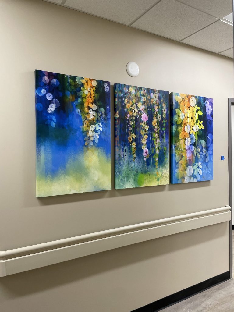 Abstract color series framed by My Favorite Art Place