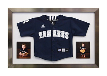 New York Yankees jersey shadow box by My Favorite Art Place