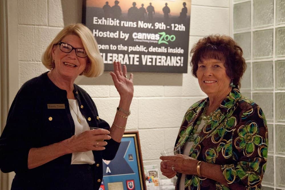 Award presentation moment at My Favorite Art Place event.