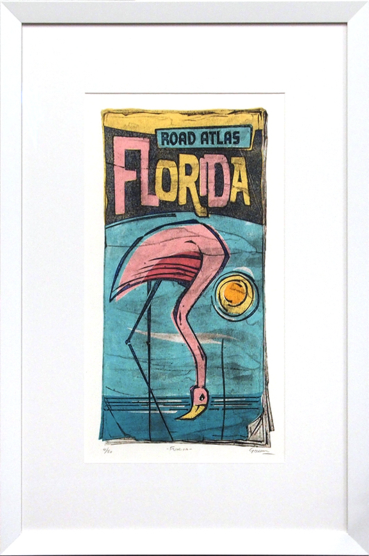 Florida Collagraph