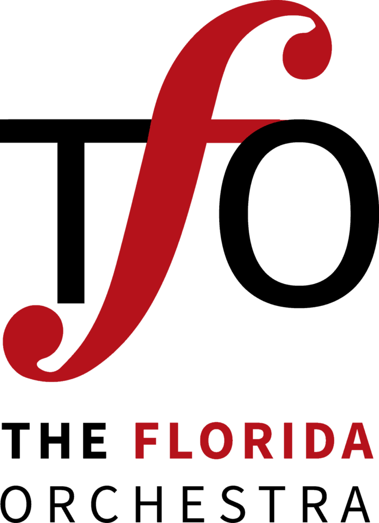 Florida Orchestra partner logo shown by My Favorite Art Place.