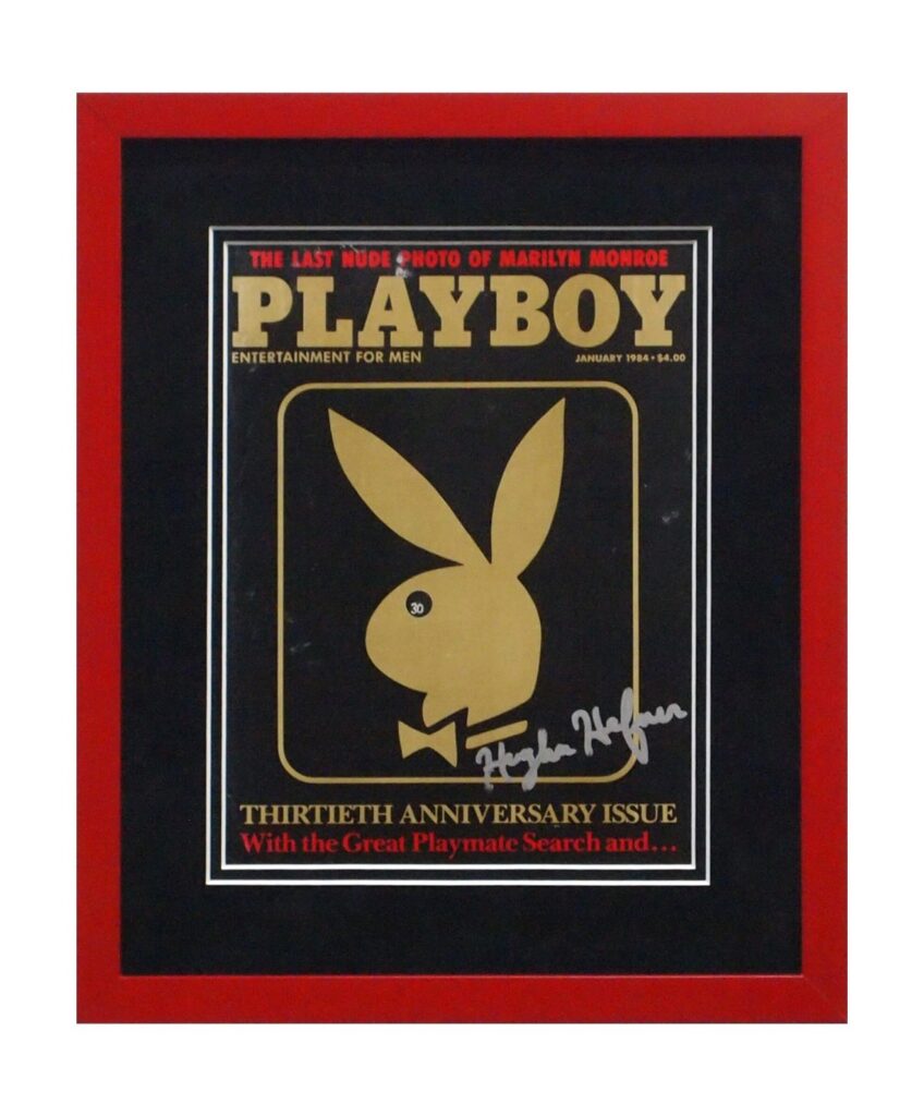 Framed Playboy magazine cover wall art by My Favorite Art Place